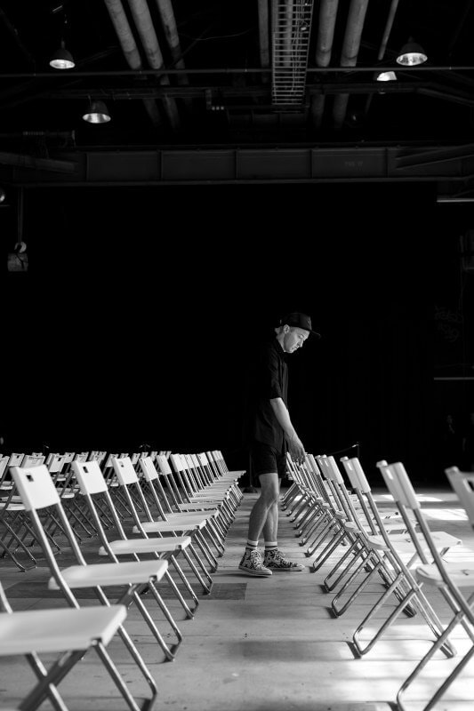 Helsinki Fashion Week 2022 backstage