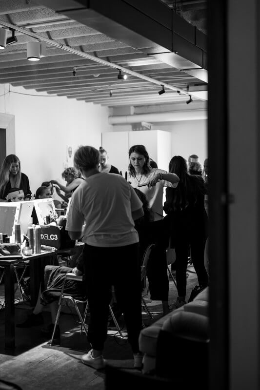 Helsinki Fashion Week 2022 backstage