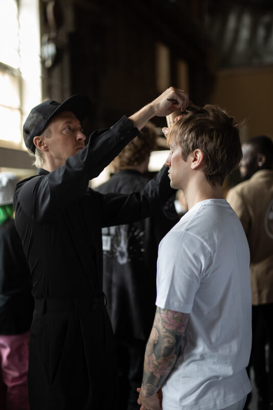 Helsinki Fashion Week 2022 backstage